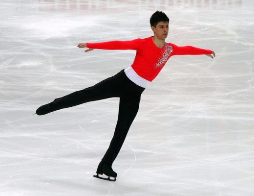 figure skating young man