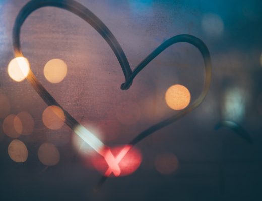 heart marker print